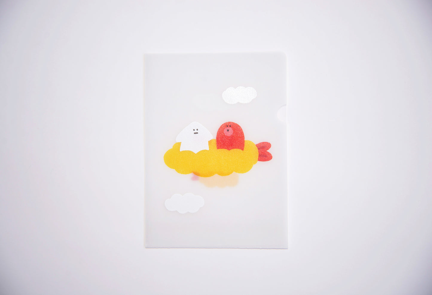 めっちゃちいさい紙ファイル-新えび天-SHIRAISHI DESIGN×紙もの雑貨スキカッテ