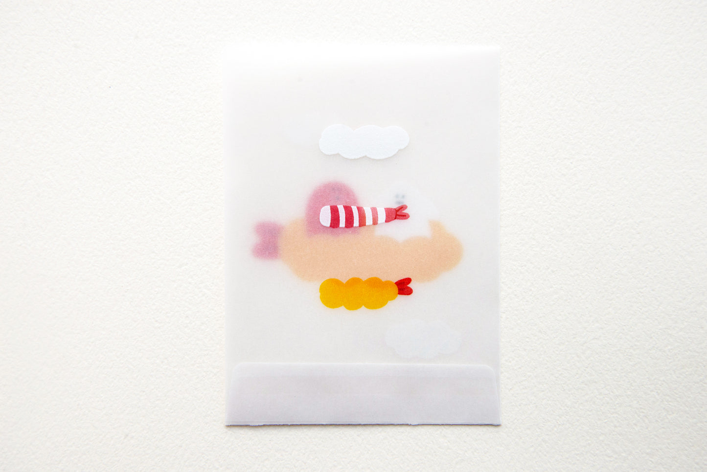 めっちゃちいさい紙ファイル-新えび天-SHIRAISHI DESIGN×紙もの雑貨スキカッテ