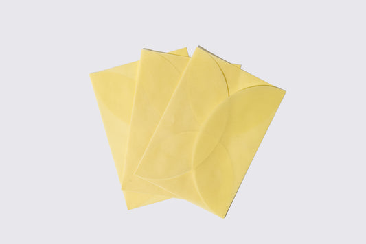 Tracing Paper round envelope3枚入り 黄