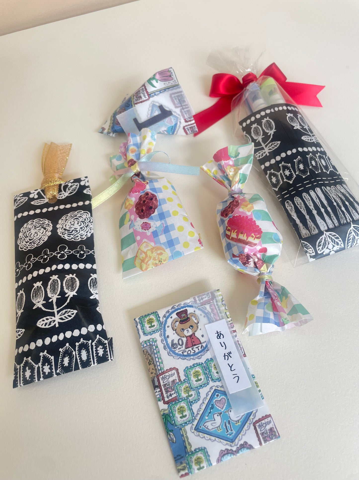 「TU-TU」free envelope SHIRAISHIDESIGN×gemelleksks 同柄3枚入り 「STAMPA」