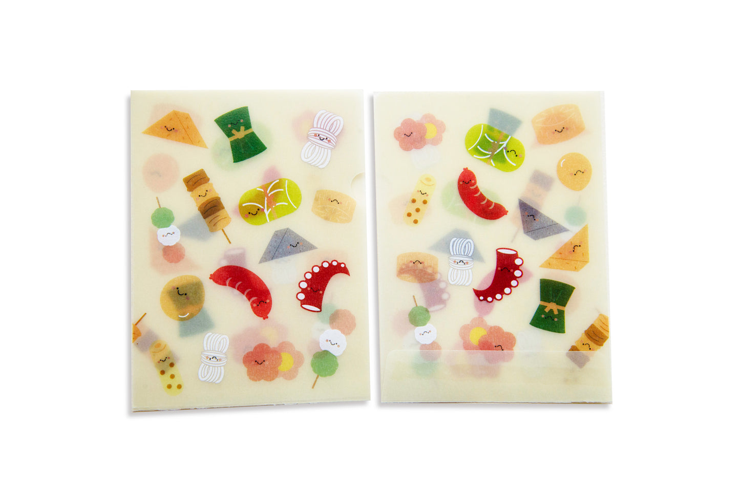 めっちゃちいさい紙ファイル　おでんの仲間たち