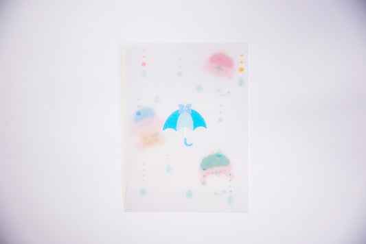 めっちゃちいさい紙ファイル 雷さま
