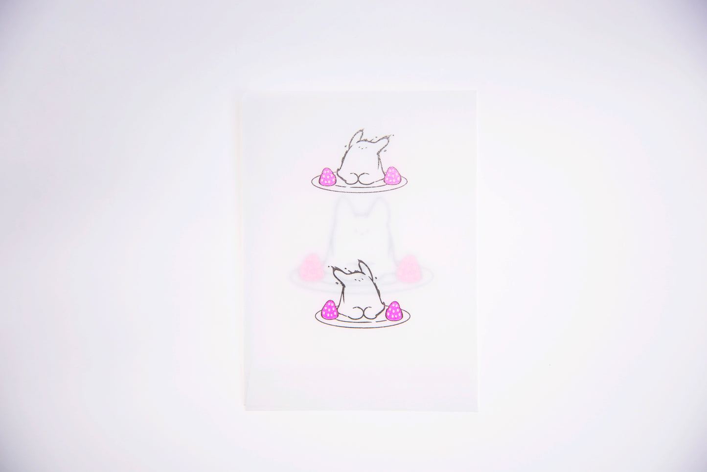 めっちゃちいさい紙ファイル-ねこプリン