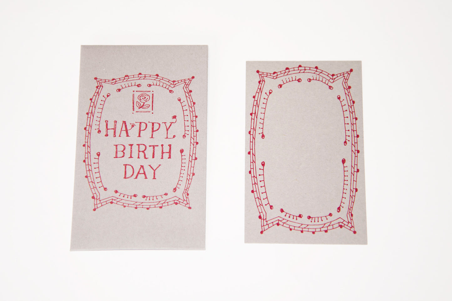 気持ちを伝えるメッセージ封筒セット　HAPPYBIRTHDAY　SHIRAISHIDESIGN×gemelleksks
