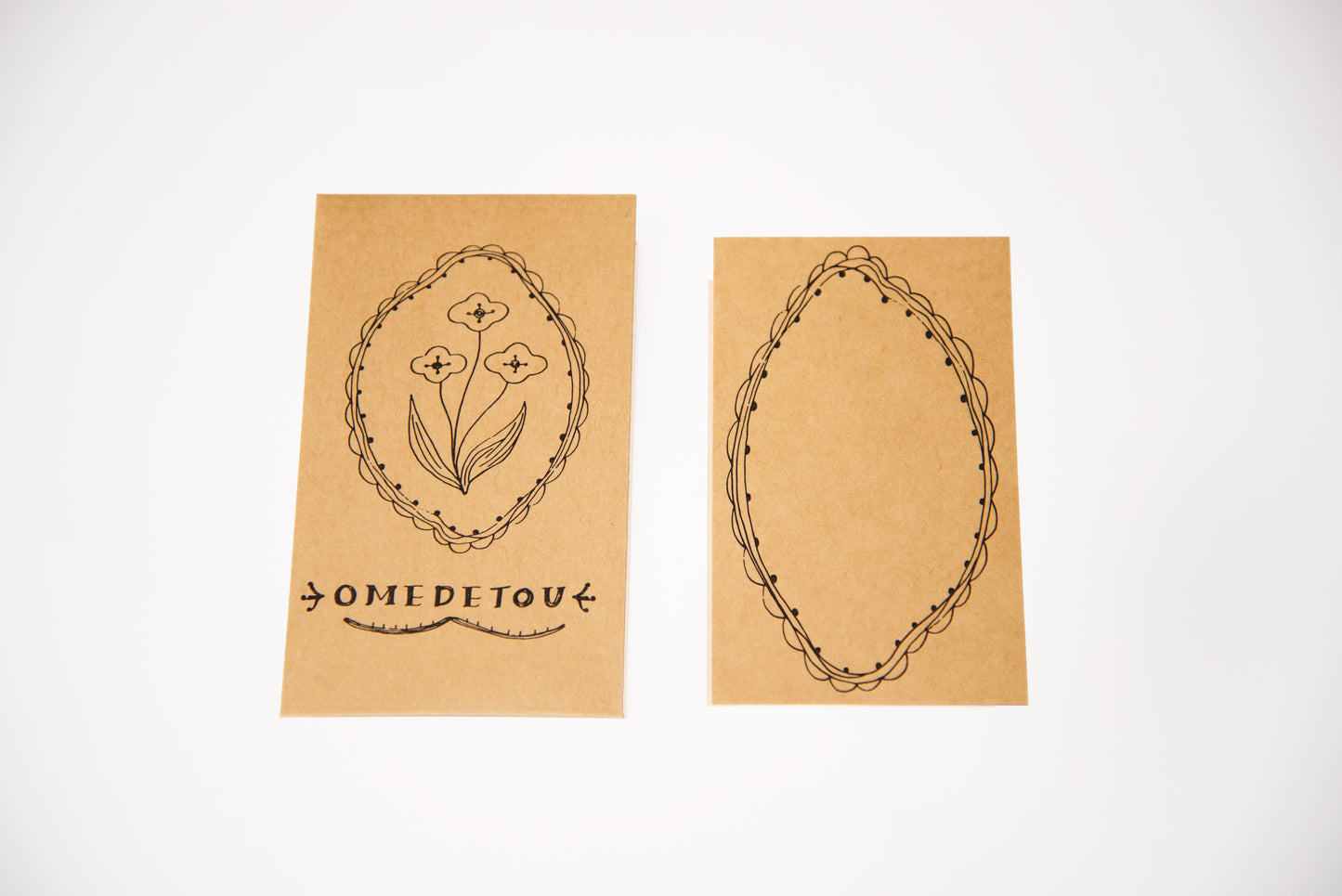 気持ちを伝えるメッセージ封筒セット　OMEDETOU　SHIRAISHIDESIGN×gemelleksks