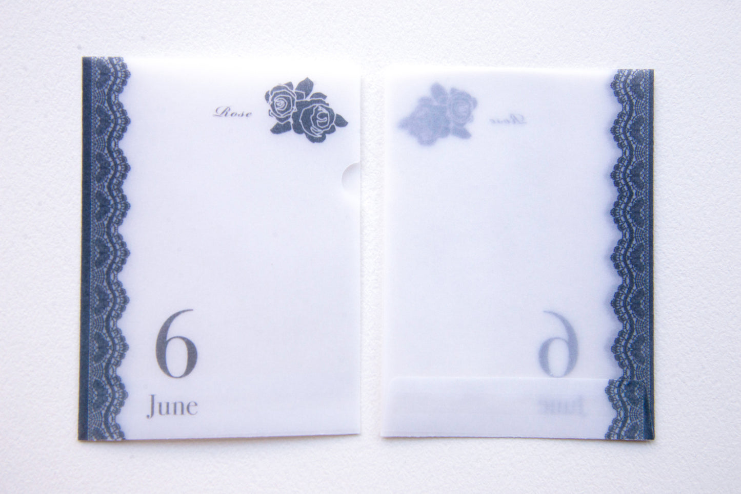 めっちゃちいさい紙ファイル  6月