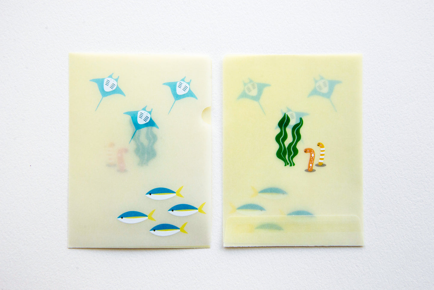 めっちゃちいさい紙ファイル  エイたち