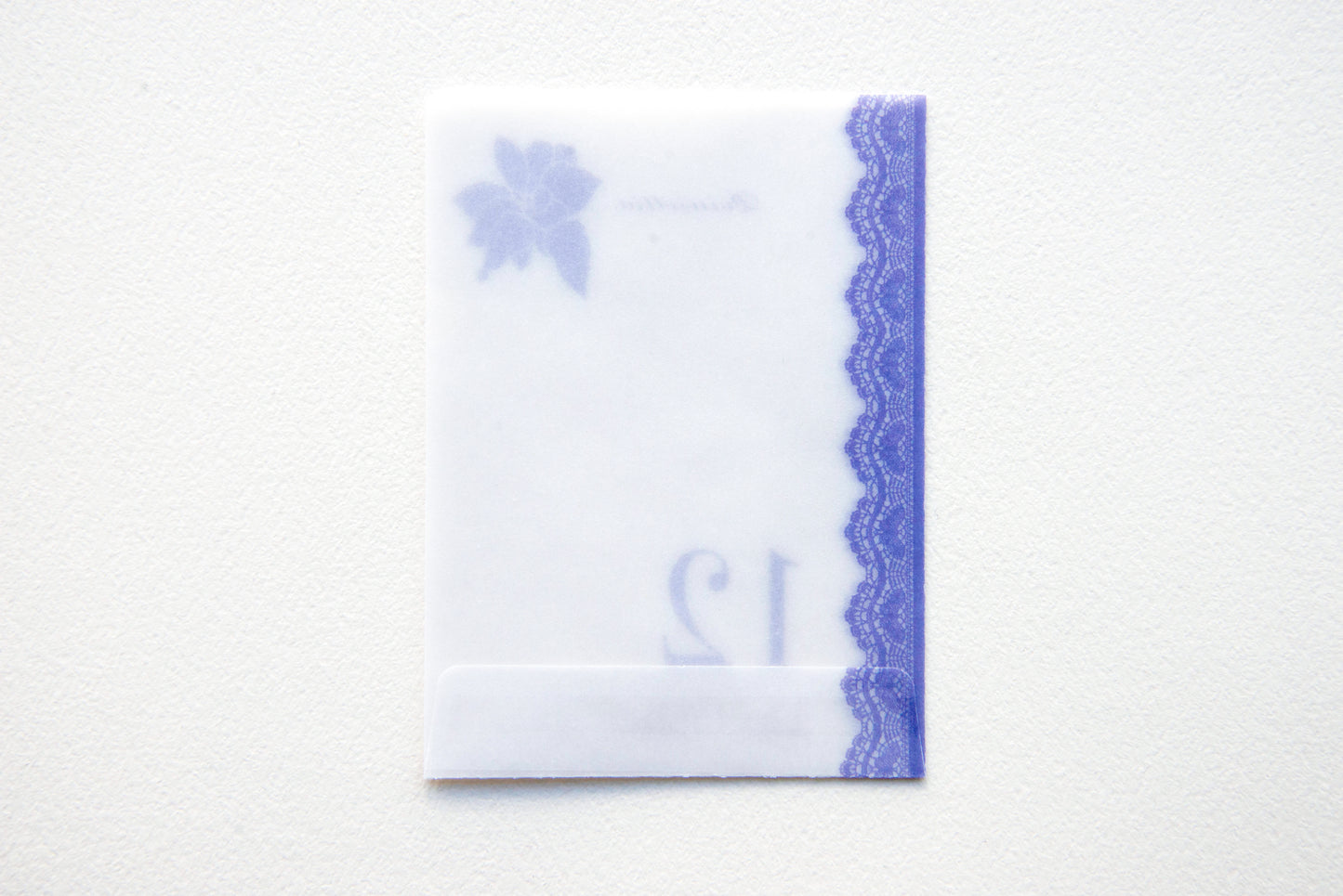 めっちゃちいさい紙ファイル  12月