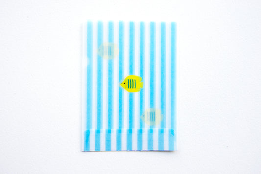 めっちゃちいさい紙ファイル  黄色い魚