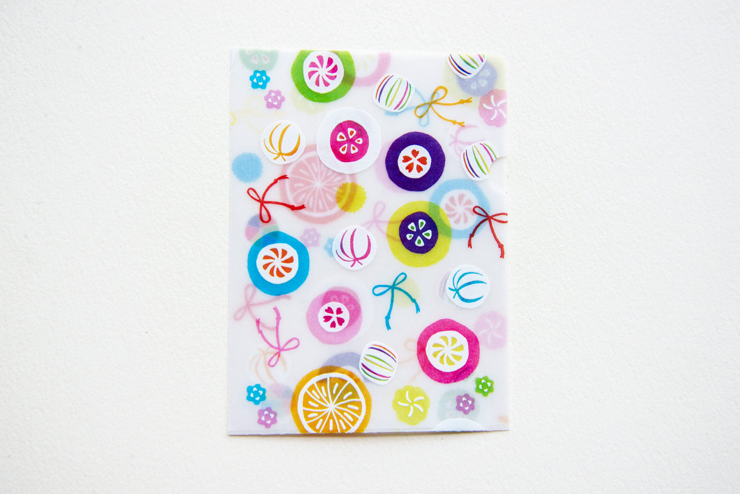 めっちゃちいさい紙ファイル  金平糖