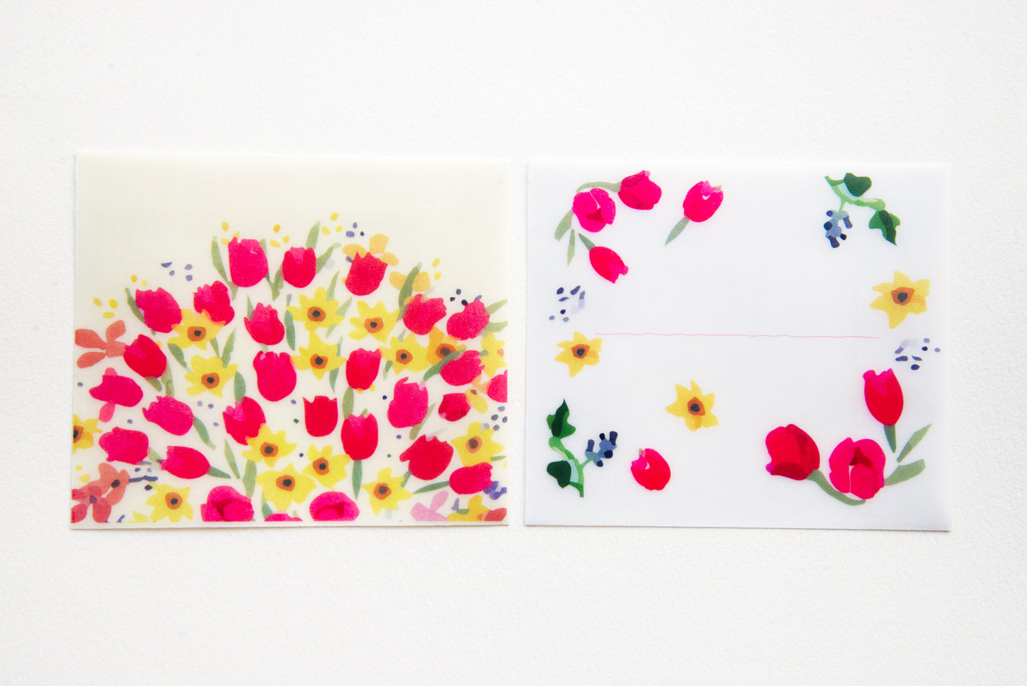 ミニ封筒リフィル  チューリップガーデン