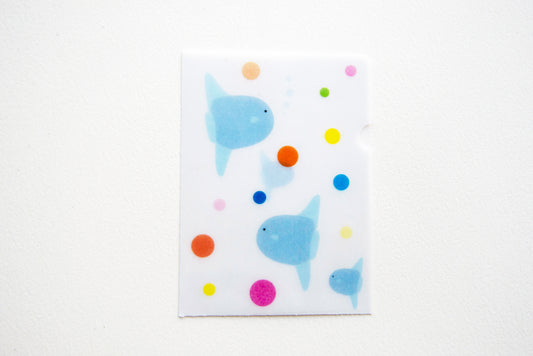 めっちゃちいさい紙ファイル  マンボウ