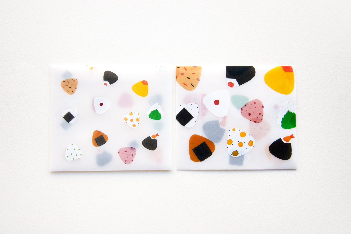 ミニ封筒リフィル　おにぎり　２柄