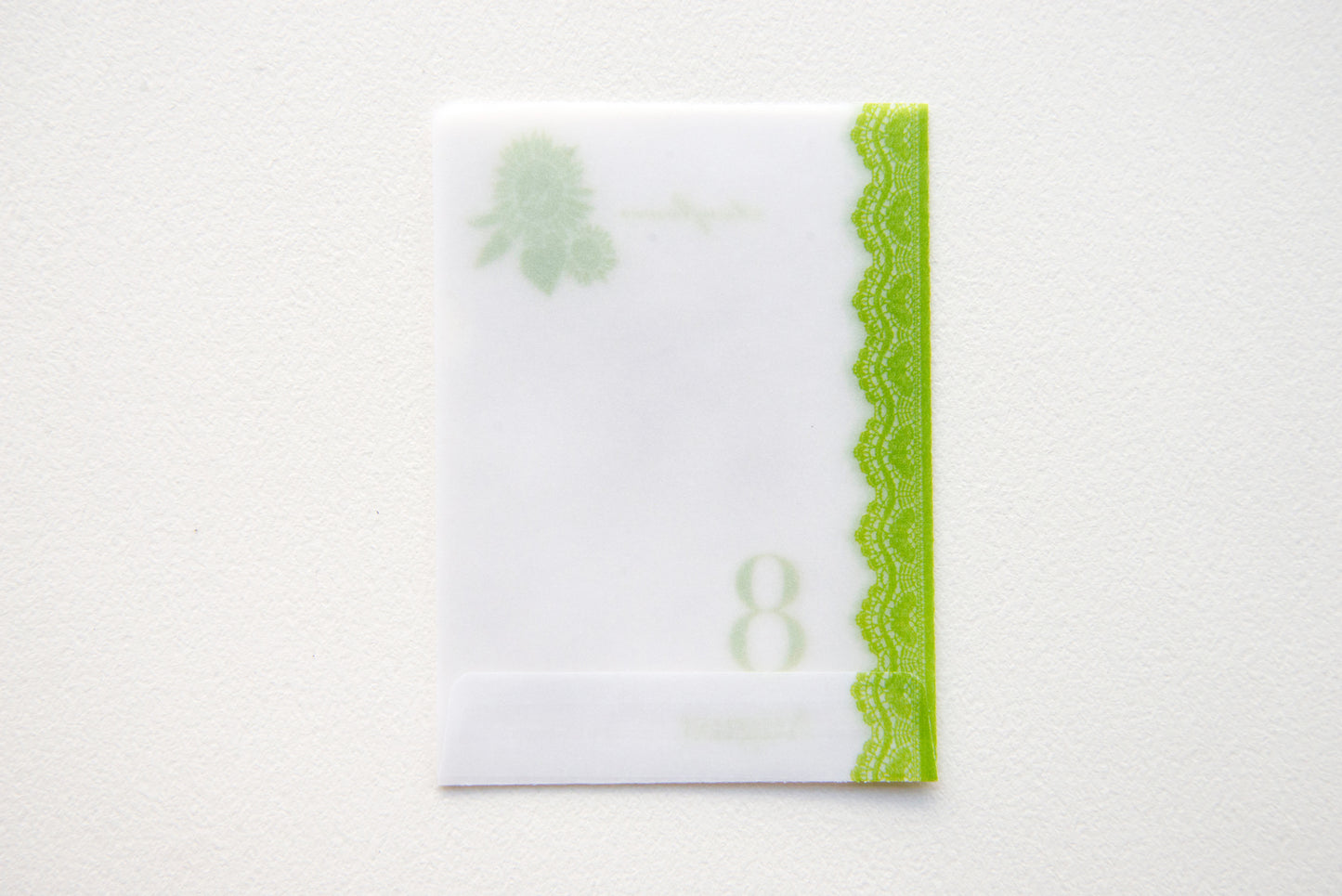 めっちゃちいさい紙ファイル  8月