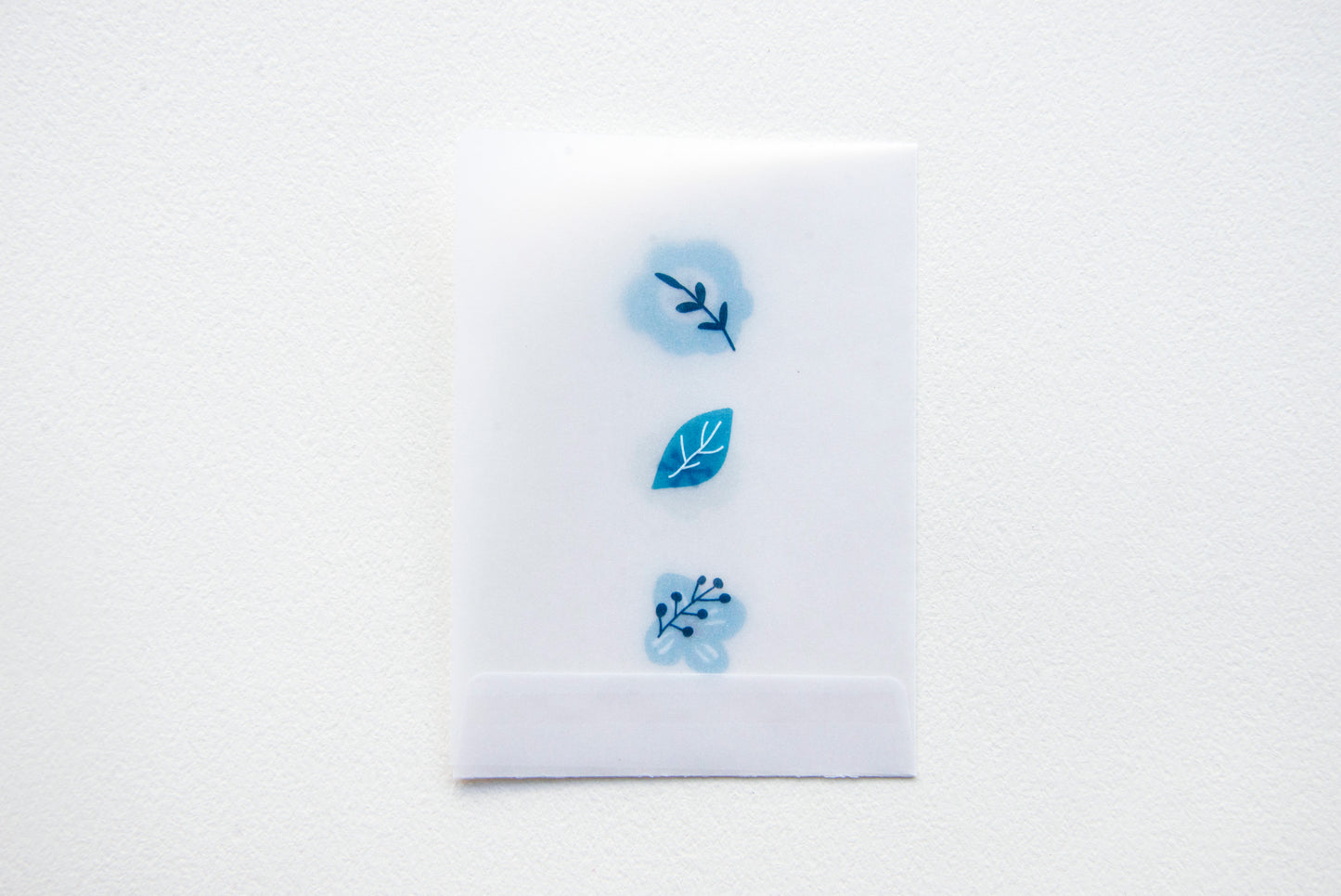 めっちゃちいさい紙ファイル-北欧花