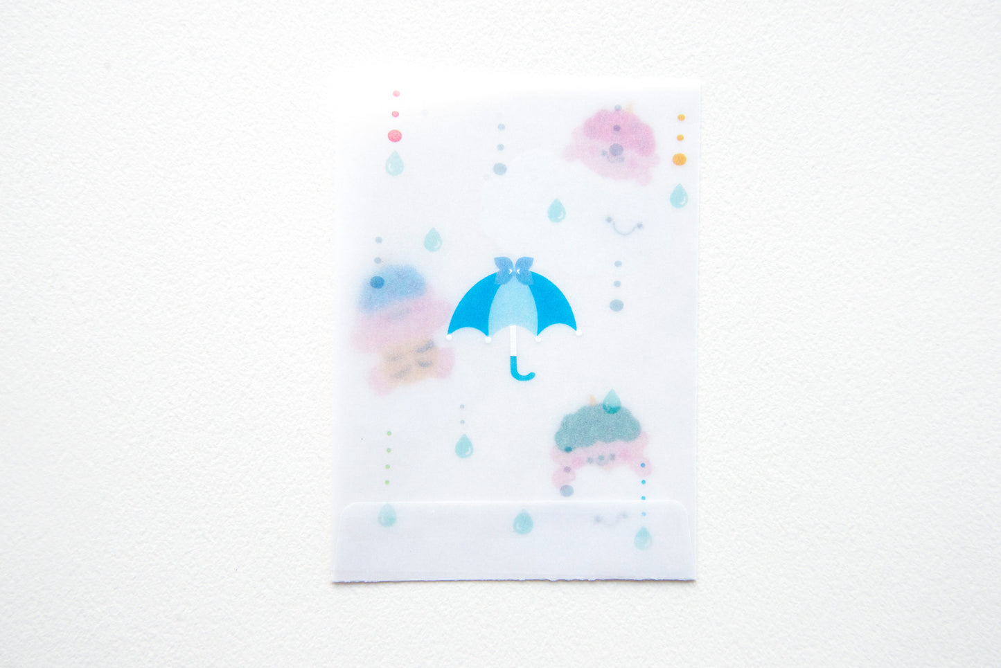 めっちゃちいさい紙ファイル-雷さま