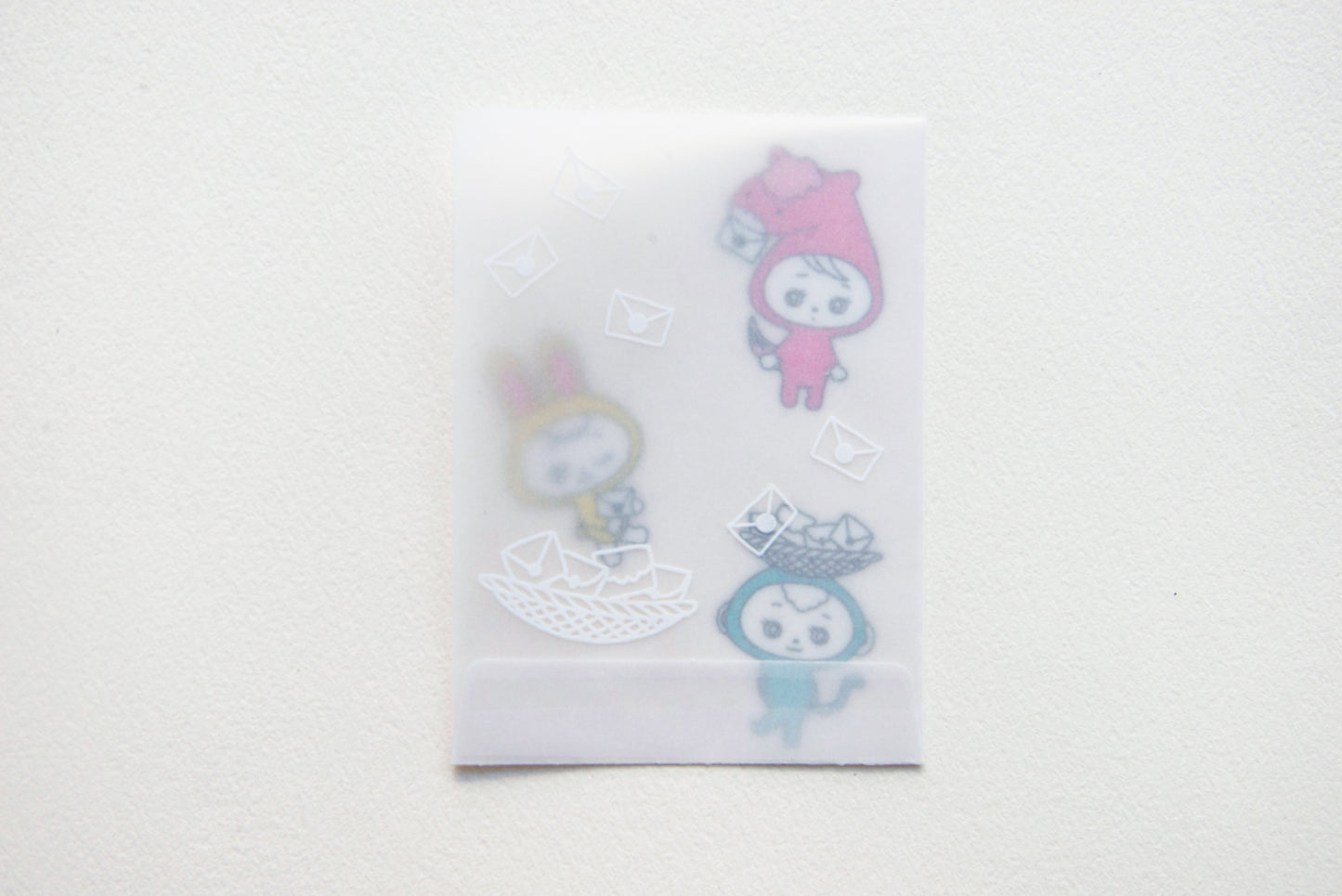 めっちゃちいさい紙ファイル-うま・うさぎ・さる