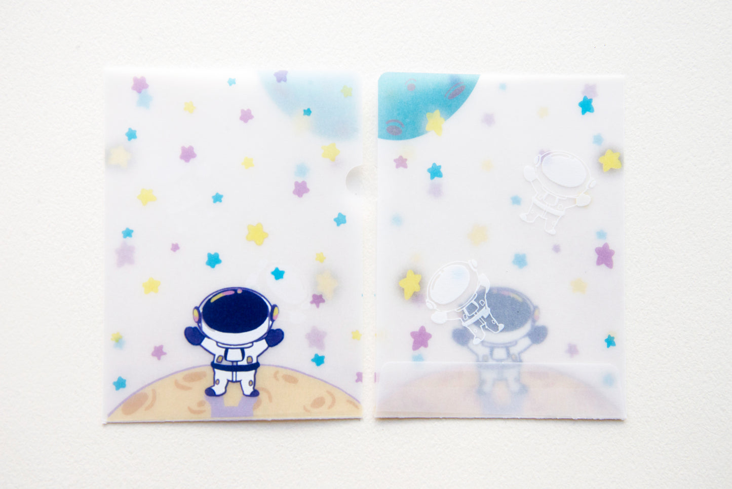 めっちゃちいさい紙ファイル-宇宙飛行士