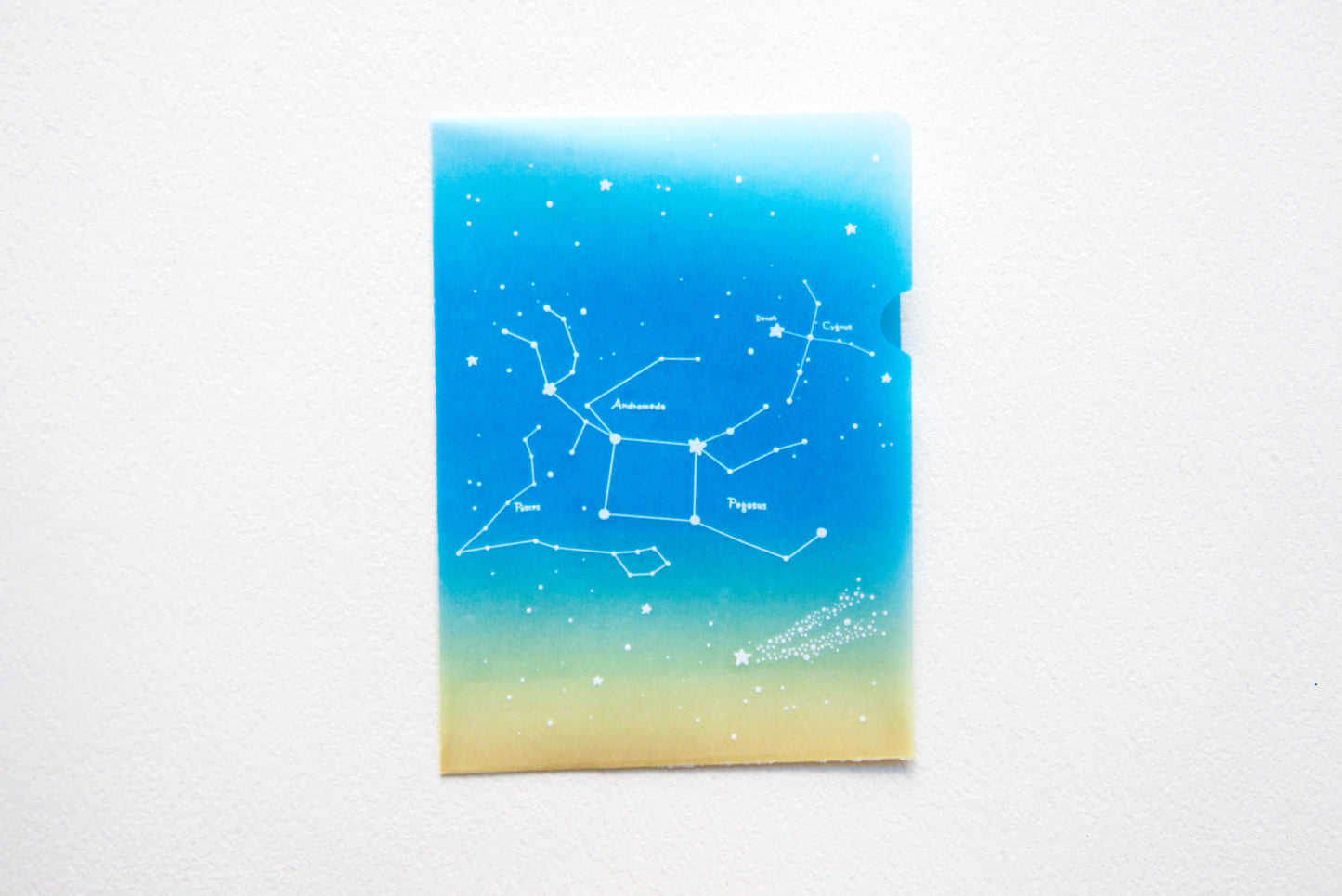 めっちゃちいさい紙ファイル  星座　秋
