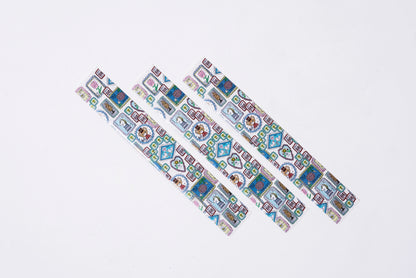 「TU-TU」free envelope SHIRAISHIDESIGN×gemelleksks 同柄3枚入り 「STAMPA」