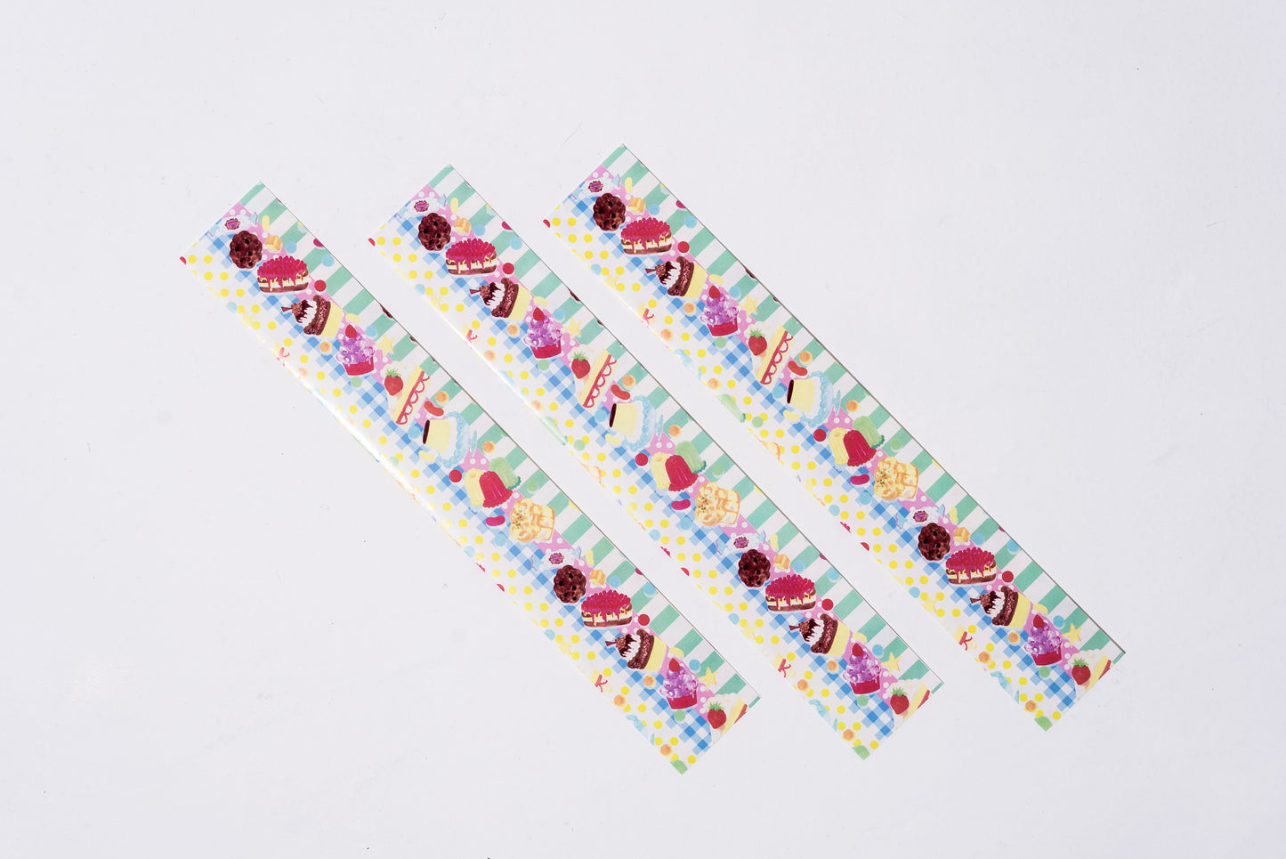 「TU-TU」free envelope SHIRAISHIDESIGN×gemelleksks 同柄3枚入り 「SWEETS」