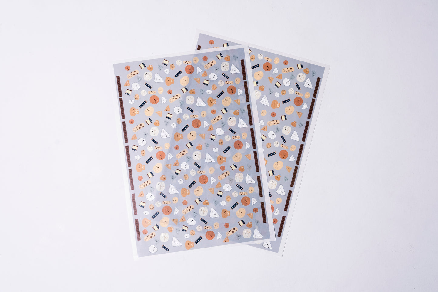 デザインペーパー　おでん　SHIRAISHIDESIGN×moko　同柄２枚入り