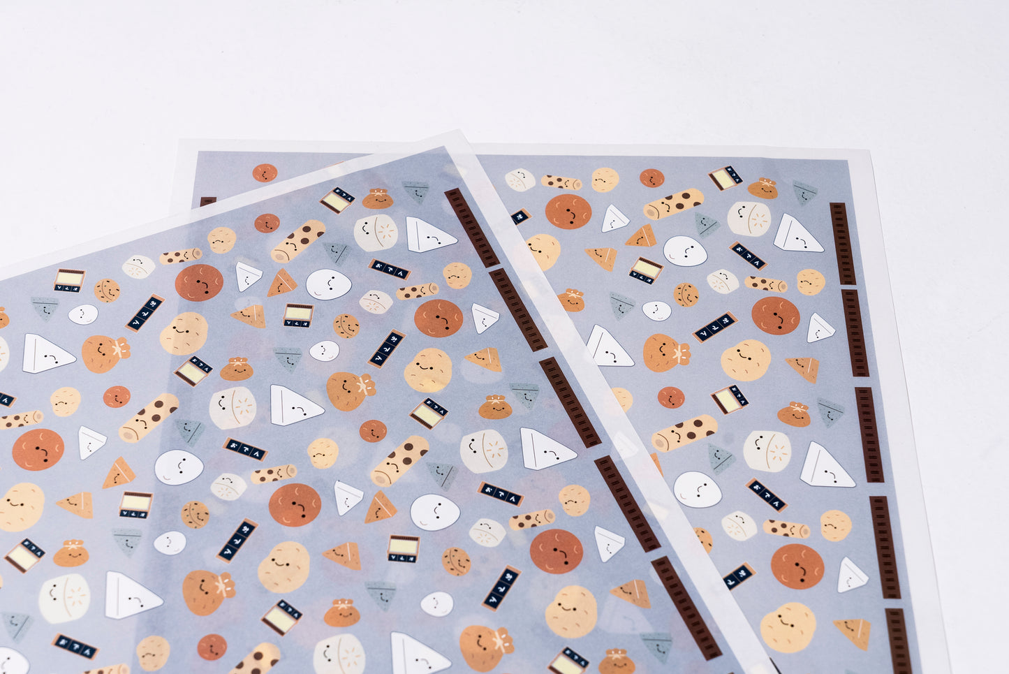 デザインペーパー　おでん　SHIRAISHIDESIGN×moko　同柄２枚入り