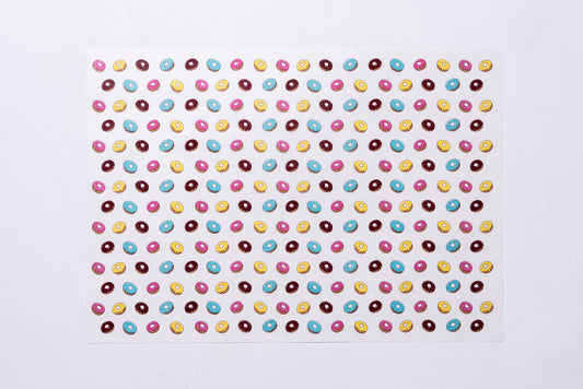 デザインペーパー　ドーナツ　同柄２枚入り