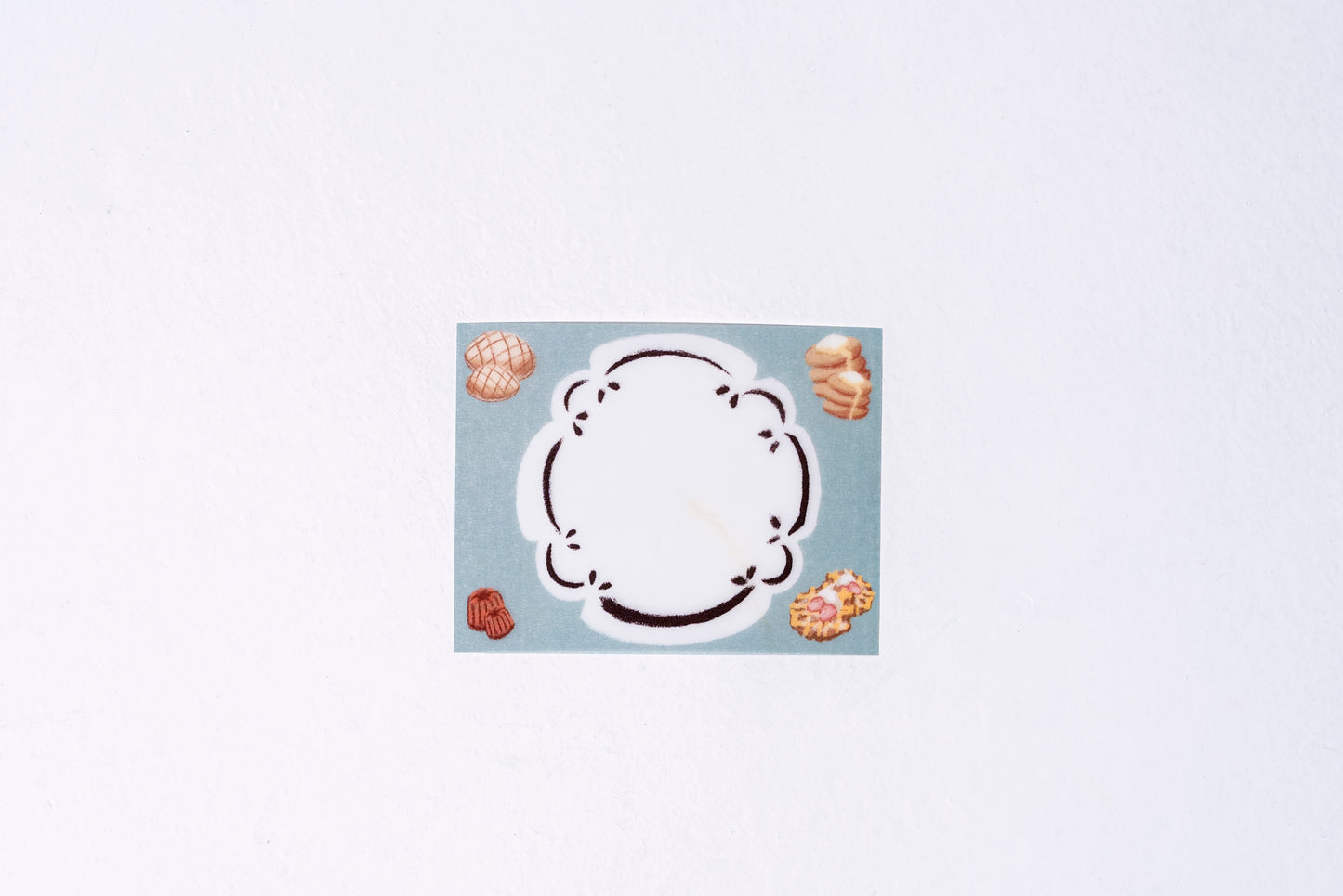 トレーシングペーパー　メッセージカード　カヌレ＆チョコケーキ　２柄×5枚＝10枚入り
