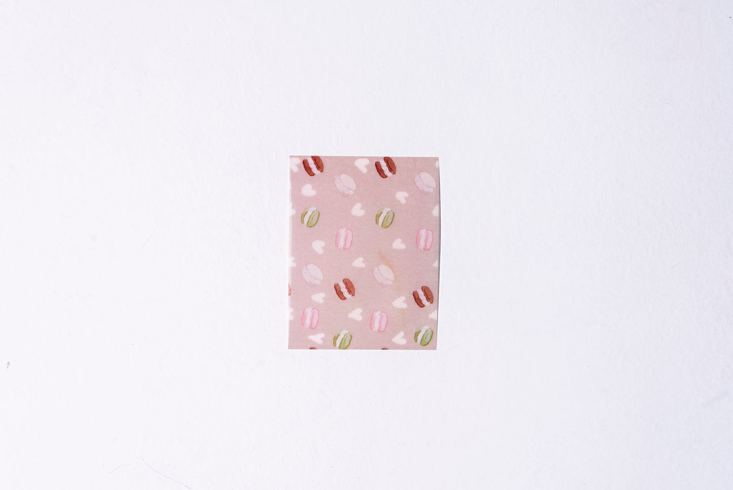 トレーシングペーパー　メッセージカード　マカロン＆コーヒー　２柄×5枚＝10枚入り
