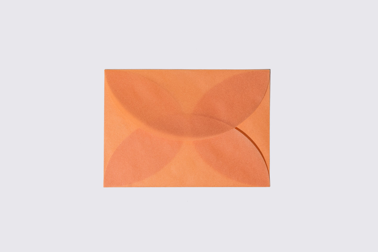 Tracing Paper round envelope3枚入り　オレンジ