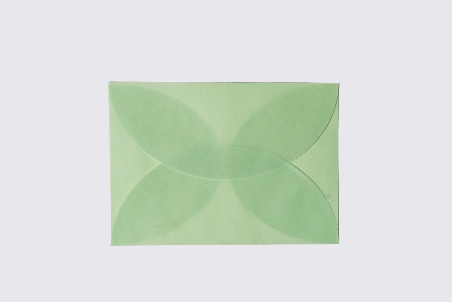 Tracing Paper round envelope3枚入り　緑
