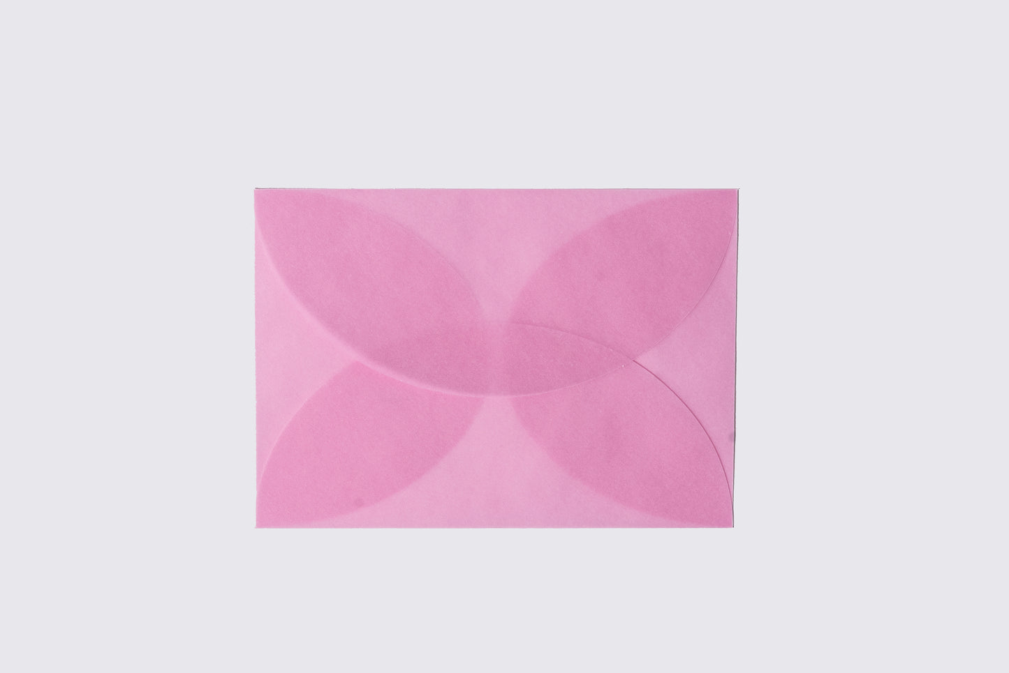 Tracing Paper round envelope3枚入り　ピンク