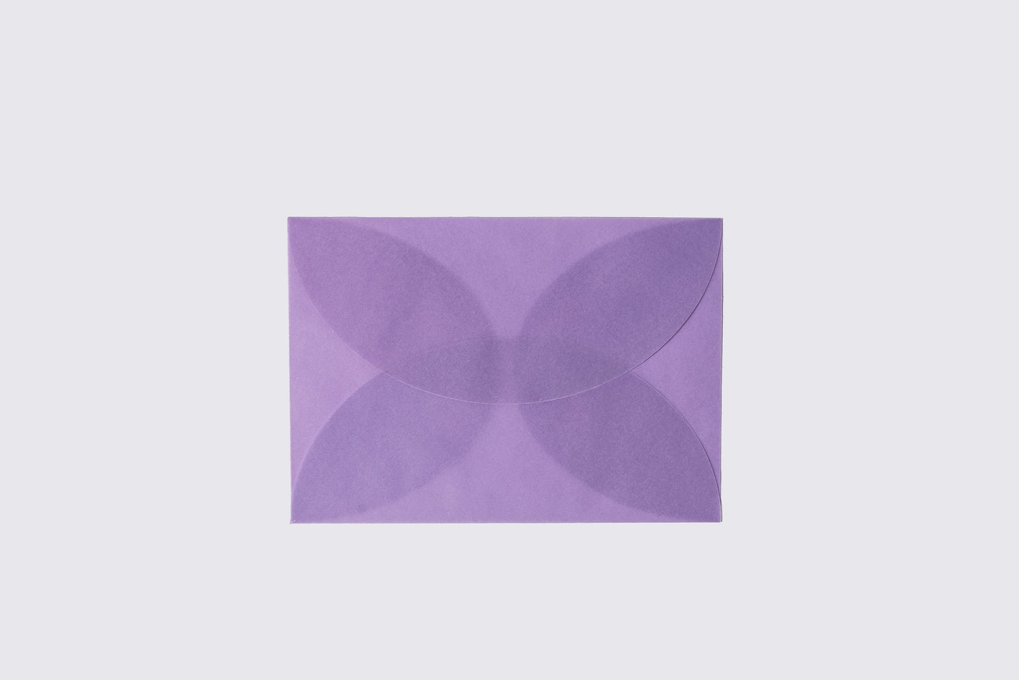 Tracing Paper round envelope3枚入り　紫